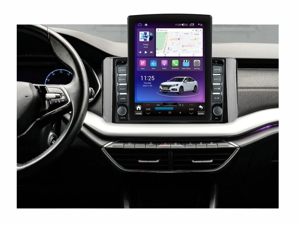 Navigatie dedicata cu Android Skoda Octavia IV dupa 2019, 8GB RAM, Radio GPS Dual Zone, Touchscreen IPS 9.7