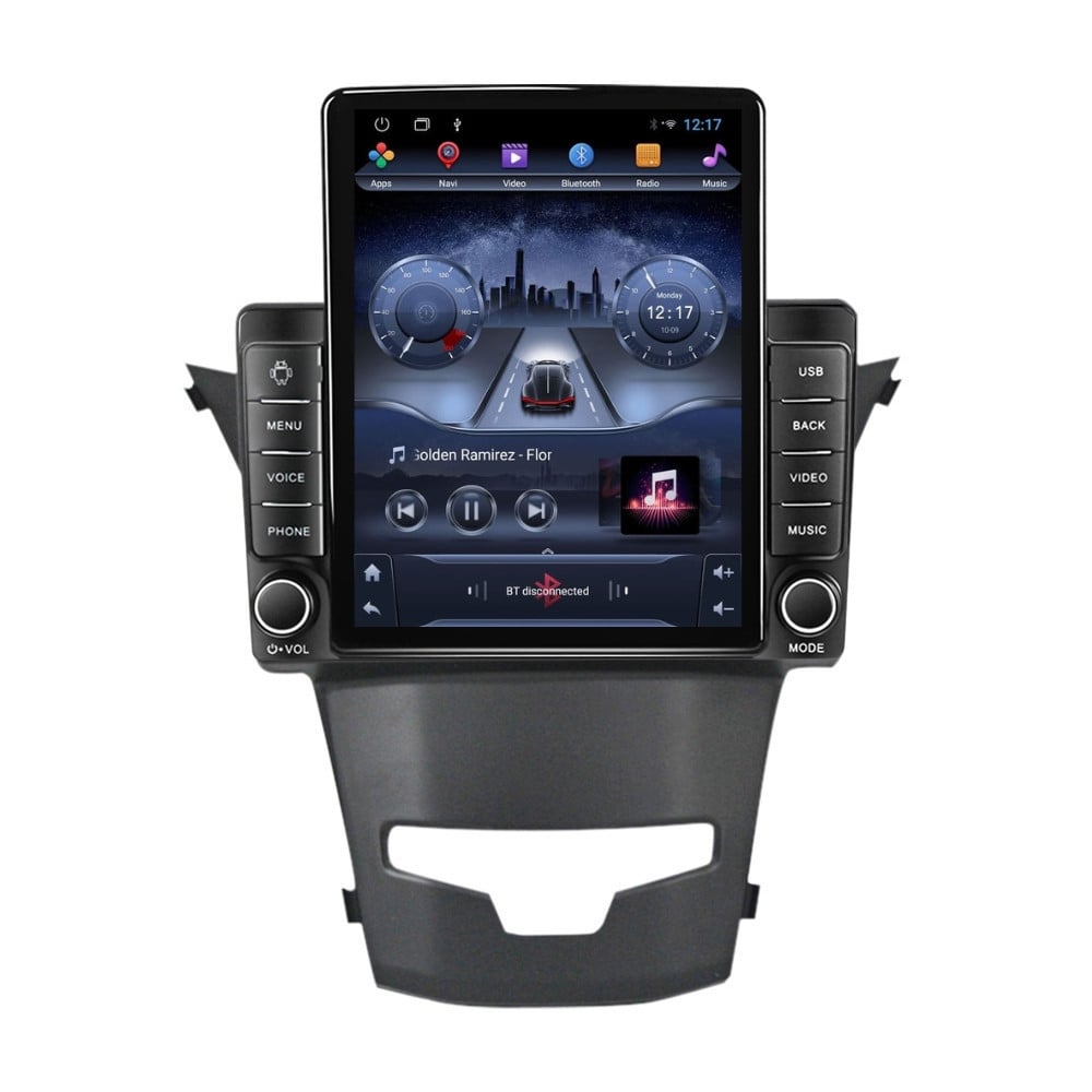 Navigatie dedicata cu Android Ssangyong Korando 2013 - 2019, 2GB RAM, Radio GPS Dual Zone, Touchscreen IPS 9.7