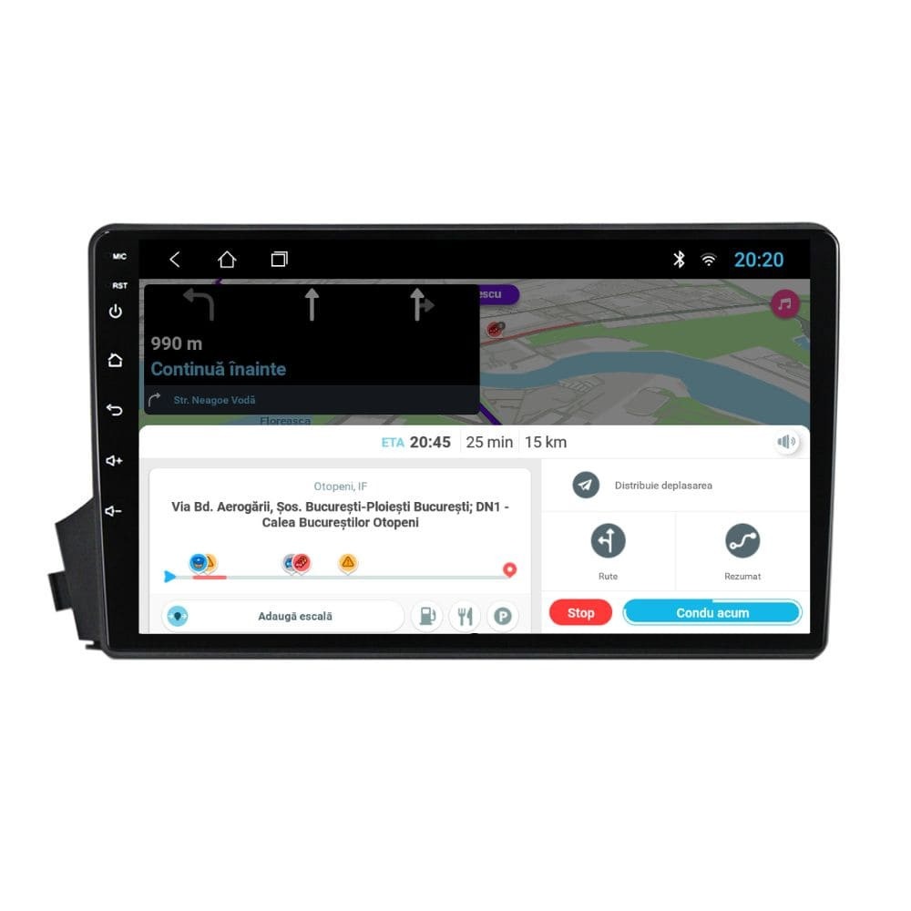 Navigatie dedicata cu Android Ssangyong Kyron 2005 - 2011, 1GB RAM, Radio GPS Dual Zone, Display HD IPS 9" Touchscreen, Internet Wi-Fi, Bluetooth, MirrorLink, USB - Imagine 8