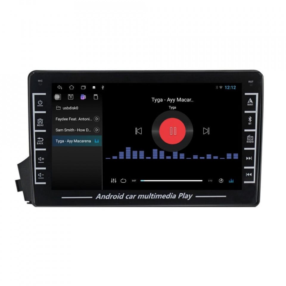 Navigatie dedicata cu Android Ssangyong Kyron 2005 - 2011, 1GB RAM, Radio GPS Dual Zone, Display HD IPS 8