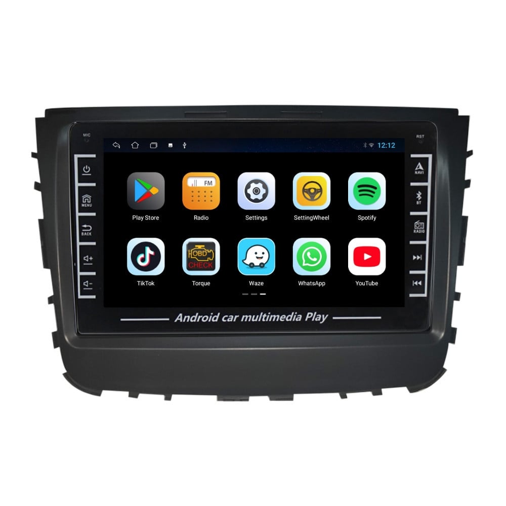 Navigatie dedicata cu Android Ssangyong Musso dupa 2018, 1GB RAM, Radio GPS Dual Zone, Display HD IPS 8