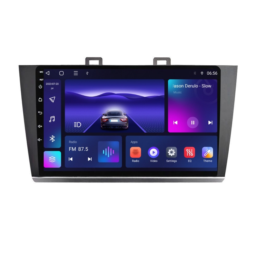 Navigatie dedicata cu Android Subaru Outback / Legacy 2014 - 2019, 4GB RAM, Radio GPS Dual Zone, Display HD IPS 9