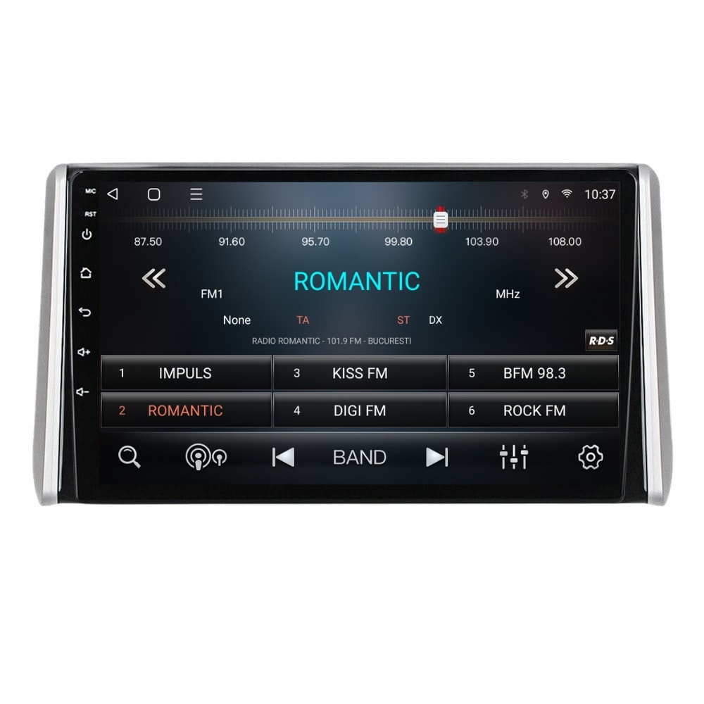 Navigatie dedicata cu Android Suzuki Across dupa 2020, 2GB RAM, Radio GPS Dual Zone, Display HD QLED 10