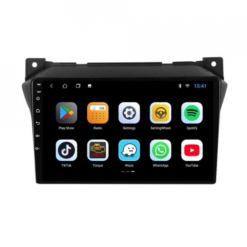 Navigatie dedicata cu Android Suzuki Alto VII 2009 - 2016, 1GB RAM, Radio GPS Dual Zone, Display HD IPS 9