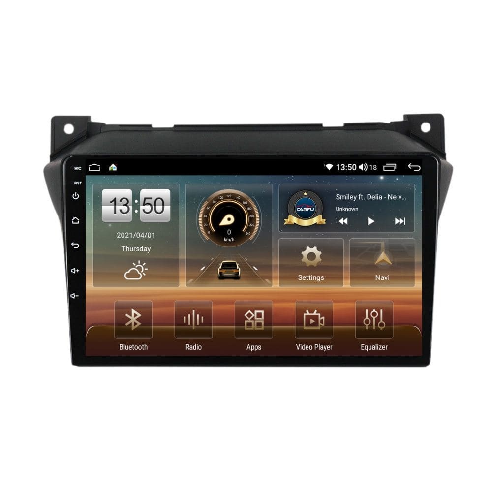 Navigatie dedicata cu Android Suzuki Alto VII 2009 - 2016, 2GB RAM, Radio GPS Dual Zone, Display HD QLED 9