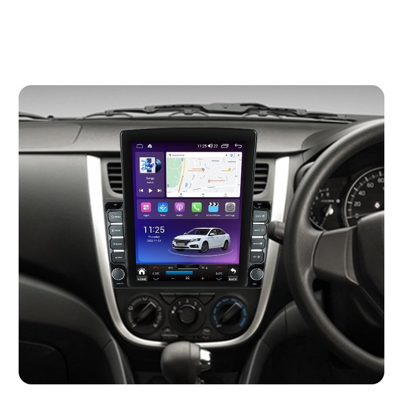 Navigatie dedicata cu Android Suzuki Celerio dupa 2014, 4GB RAM, Radio GPS Dual Zone, Touchscreen IPS 9.7