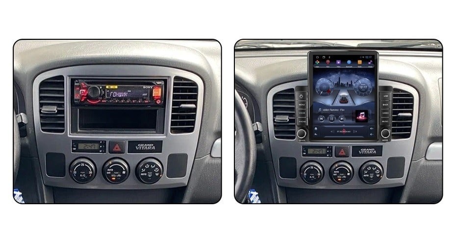 Navigatie dedicata cu Android Suzuki Grand Vitara I 1998 - 2005, 2GB RAM, Radio GPS Dual Zone, Touchscreen IPS 9.7