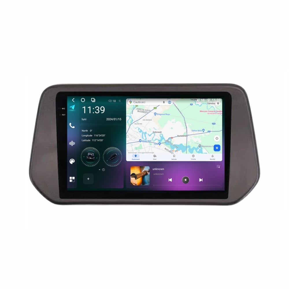 Navigatie dedicata cu Android Suzuki S-Cross dupa 2021, 12GB RAM, Radio GPS Dual Zone, Display 2K QLED 9.5