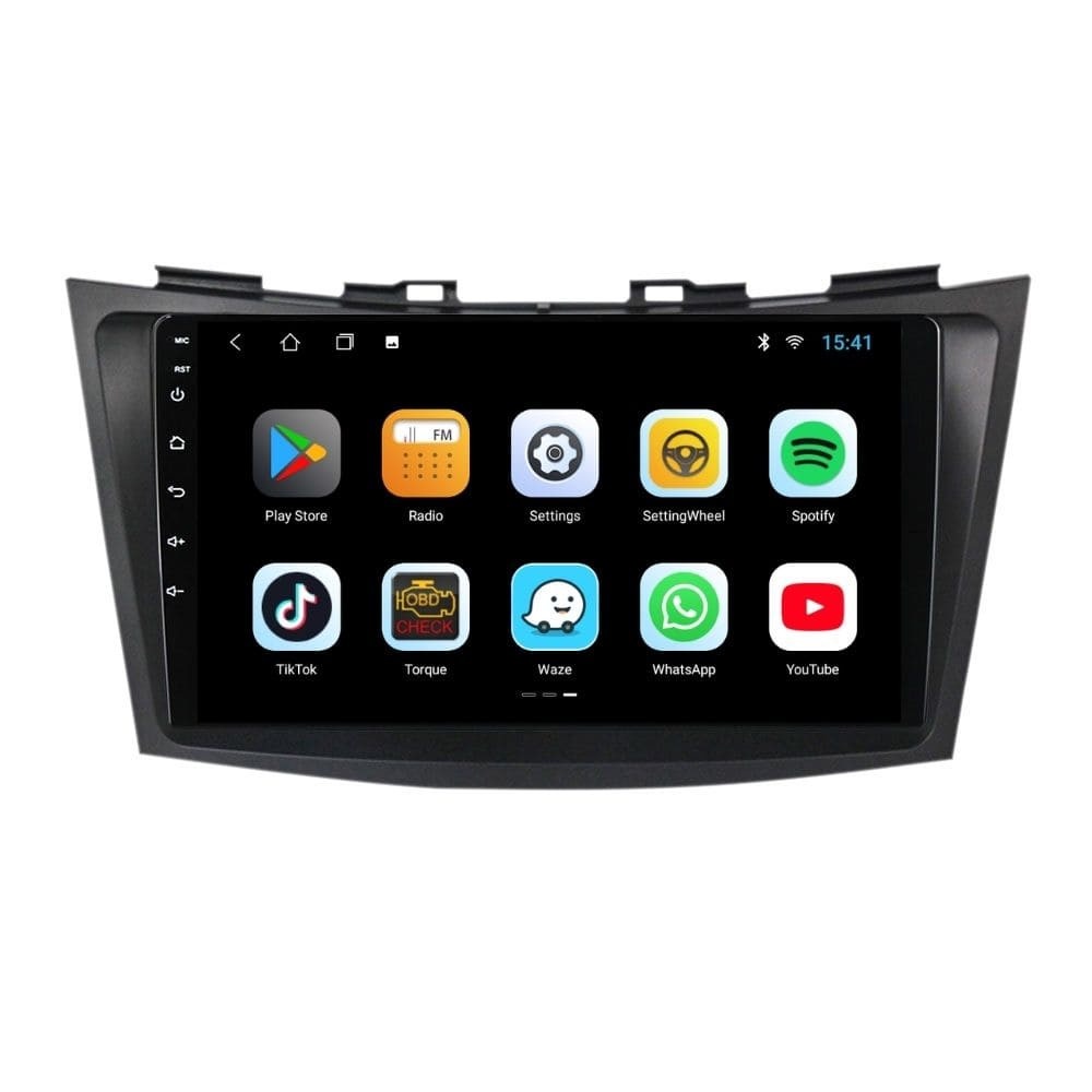 Navigatie dedicata cu Android Suzuki Swift IV 2010 - 2017, 2GB RAM, Radio GPS Dual Zone, Display HD IPS 9" Touchscreen, Internet Wi-Fi, Bluetooth, MirrorLink, USB - Imagine 3