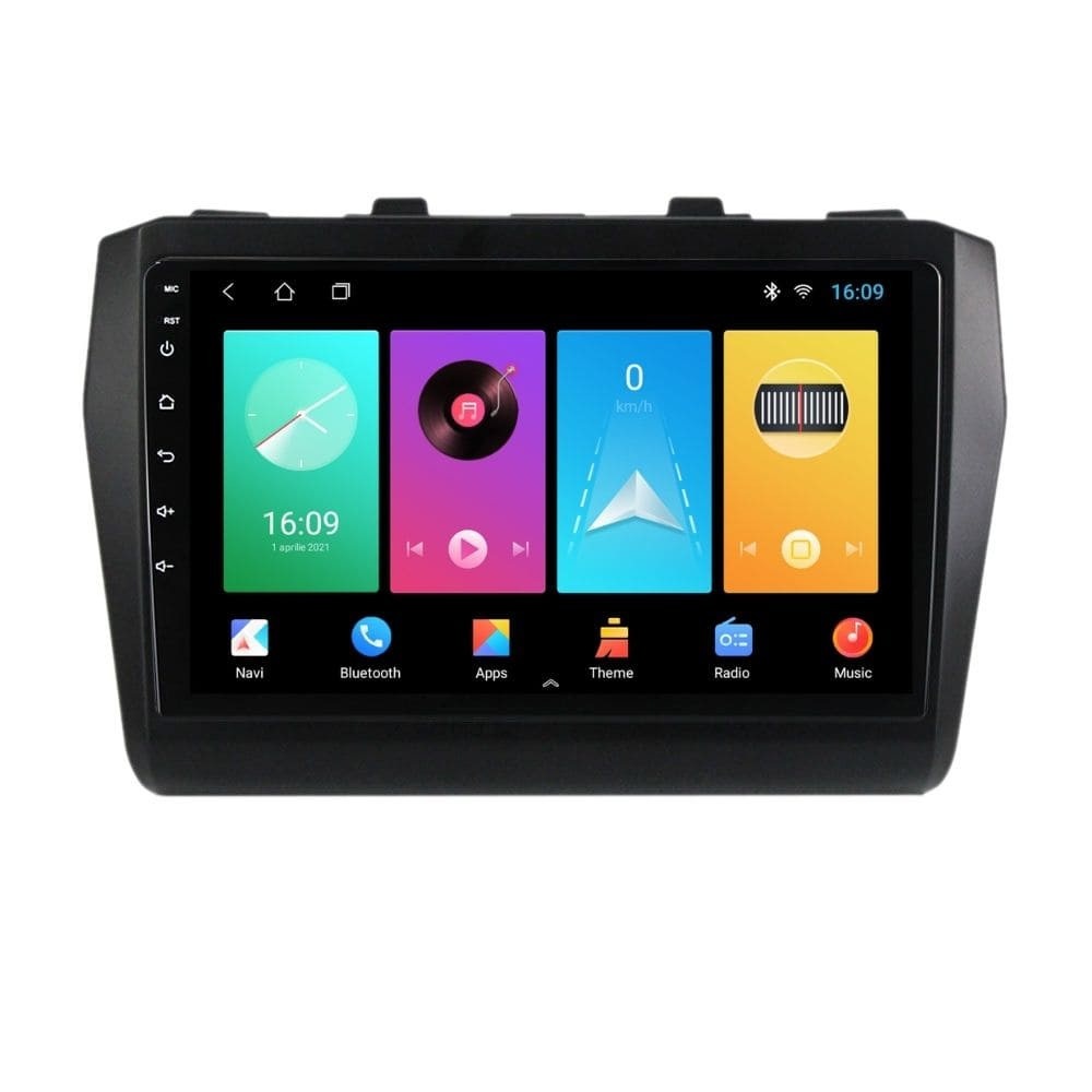 Navigatie dedicata cu Android Suzuki Swift V dupa 2017, 2GB RAM, Radio GPS Dual Zone, Display HD IPS 9
