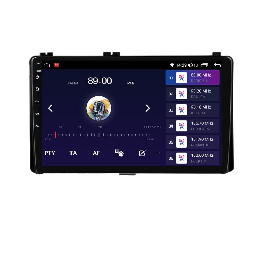 Navigatie dedicata cu Android Toyota Auris 2015 - 2019, 2GB RAM, Radio GPS Dual Zone, Display HD QLED 9