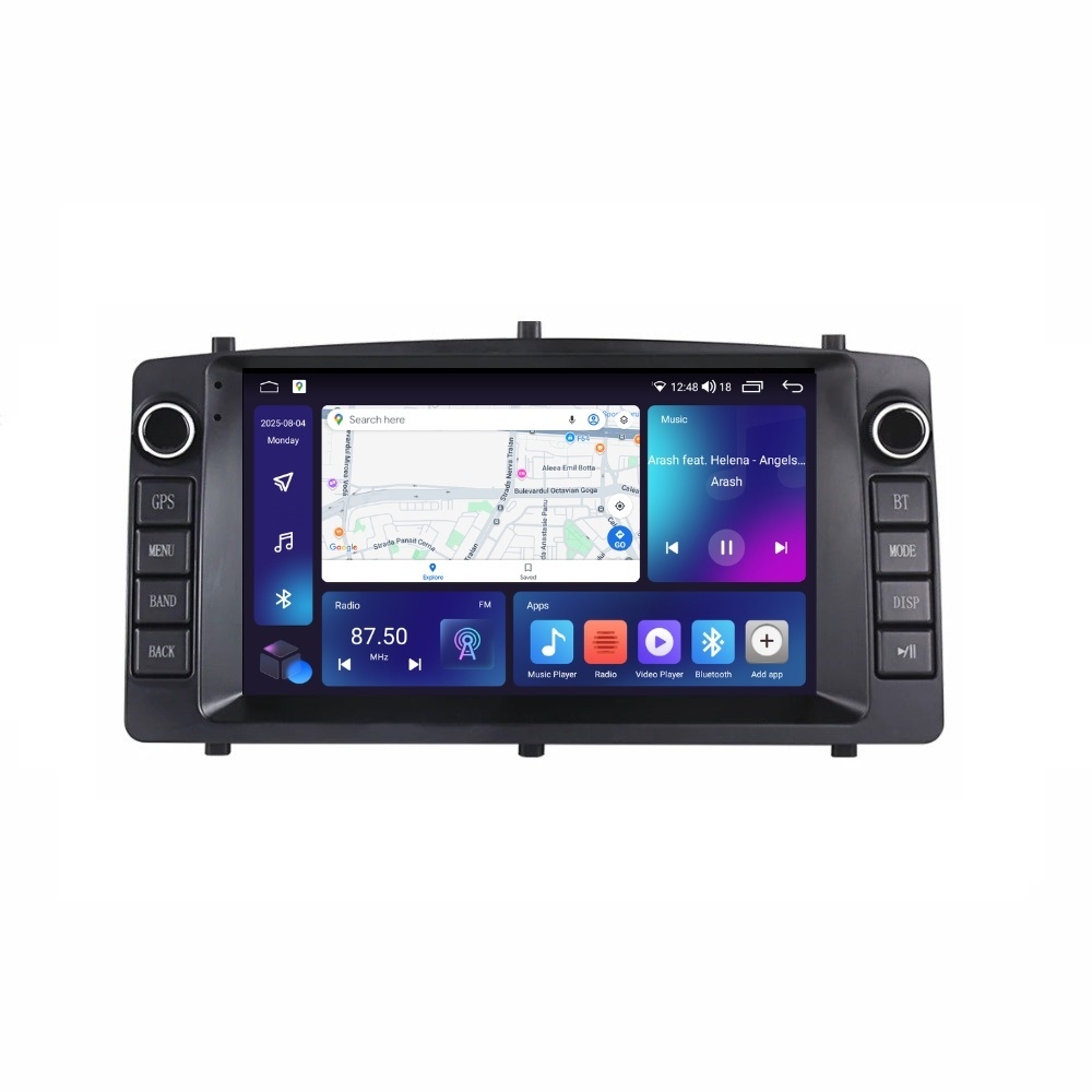 Navigatie dedicata cu Android Toyota Corolla 2000 - 2007, 2GB RAM, Radio GPS Dual Zone, Display HD IPS 7