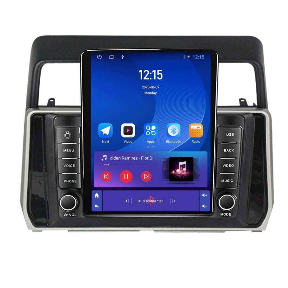 Navigatie dedicata cu Android Toyota Land Cruiser Prado J150 dupa 2017, 2GB RAM, Radio GPS Dual Zone, Touchscreen IPS 9.7" HD tip Tesla, Internet Wi-Fi, Bluetooth, MirrorLink, USB - Imagine 2