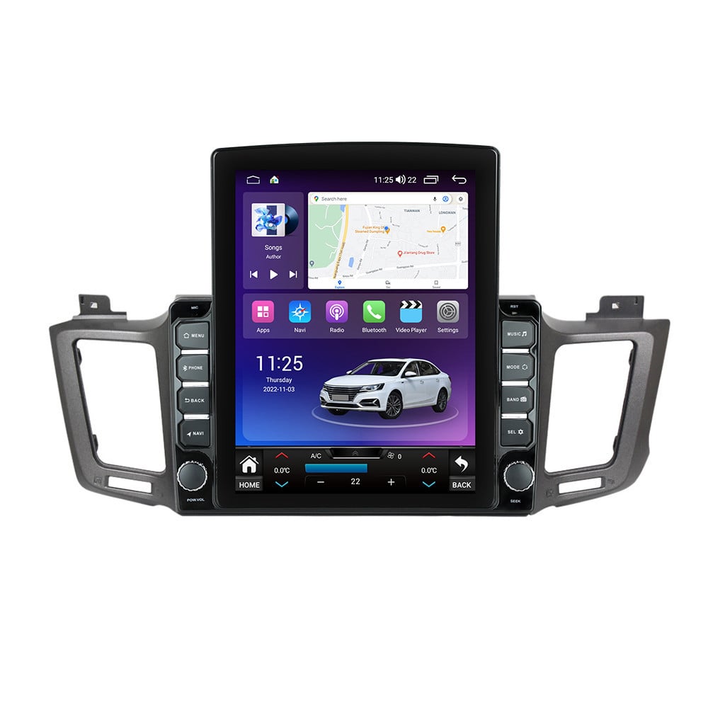 Navigatie dedicata cu Android Toyota Rav4 IV 2013 - 2018, 8GB RAM, Radio GPS Dual Zone, Touchscreen IPS 9.7