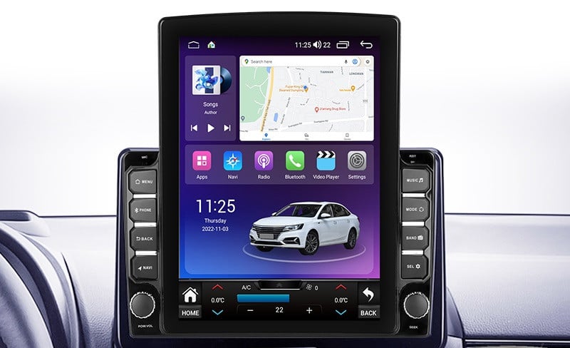 Navigatie dedicata cu Android Toyota Yaris P21 dupa 2020, 4GB RAM, Radio GPS Dual Zone, Touchscreen IPS 9.7