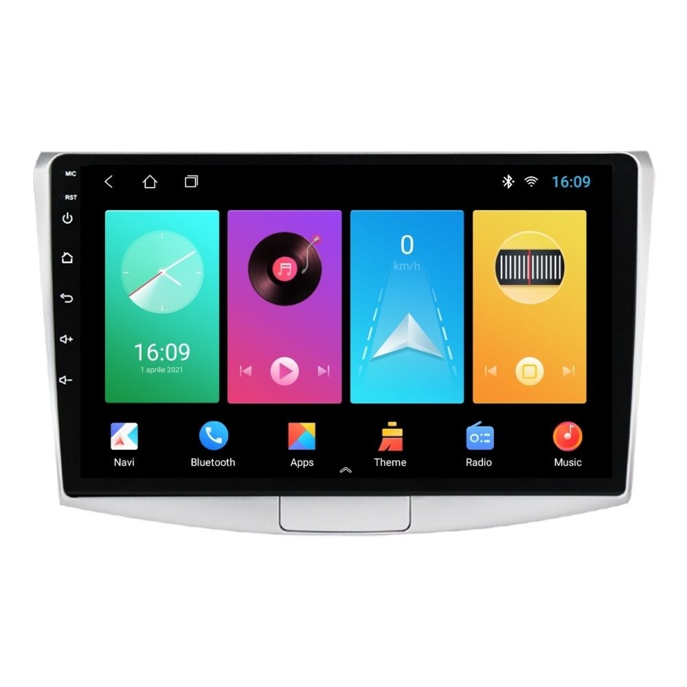 Navigatie dedicata cu Android VW Passat B6 / B7 2005 - 2015, 1GB RAM, Radio GPS Dual Zone, Display HD IPS 10