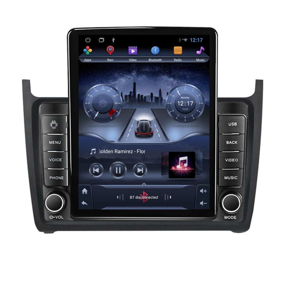 Navigatie dedicata cu Android VW Polo 6R 2009 - 2018, 1GB RAM, Radio GPS Dual Zone, Touchscreen IPS 9.7" HD tip Tesla, Internet Wi-Fi, Bluetooth, MirrorLink, USB - Imagine 2