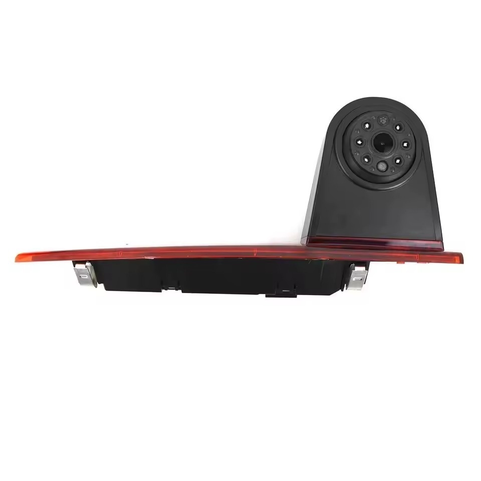 Camera marsarier dedicata Ford Transit / Tourneo Custom 2012 - 2018 cu 2 usi spate tip stop frana, AHD 720P, Night Vision, rezistenta la apa si praf, cablu video 6m