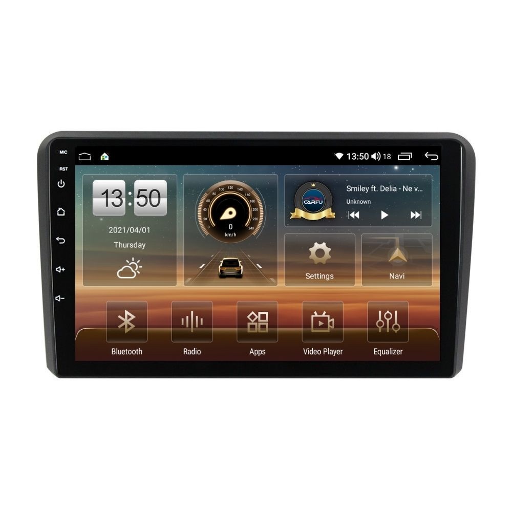 Navigatie dedicata cu Android Audi A3 (8P1) 2003 - 2013, 2GB RAM, Radio GPS Dual Zone, Display HD QLED 9