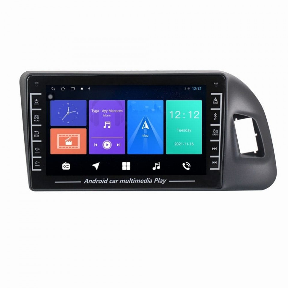 Navigatie dedicata cu Android Audi Q5 (8R) 2008 - 2017, 1GB RAM, Radio GPS Dual Zone, Display HD IPS 8