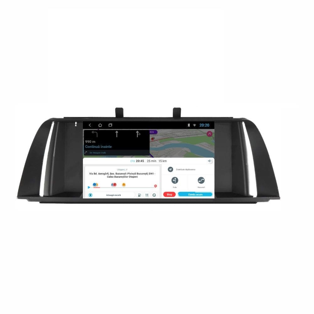 Navigatie dedicata cu Android BMW Seria 5 (F10) 2009 - 2012, 2GB RAM, Radio GPS Dual Zone, Display HD IPS 9" Touchscreen, Internet Wi-Fi, Bluetooth, MirrorLink, USB - Imagine 8