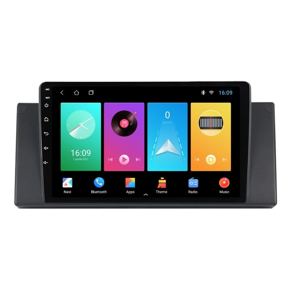 Navigatie dedicata cu Android BMW X5 (E53) 2000 - 2006, 1GB RAM, Radio GPS Dual Zone, Display HD IPS 9