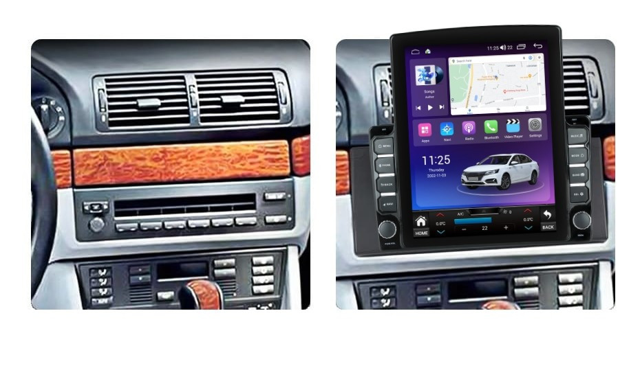 Navigatie dedicata cu Android BMW X5 (E53) 2000 - 2006, 8GB RAM, Radio GPS Dual Zone, Touchscreen IPS 9.7