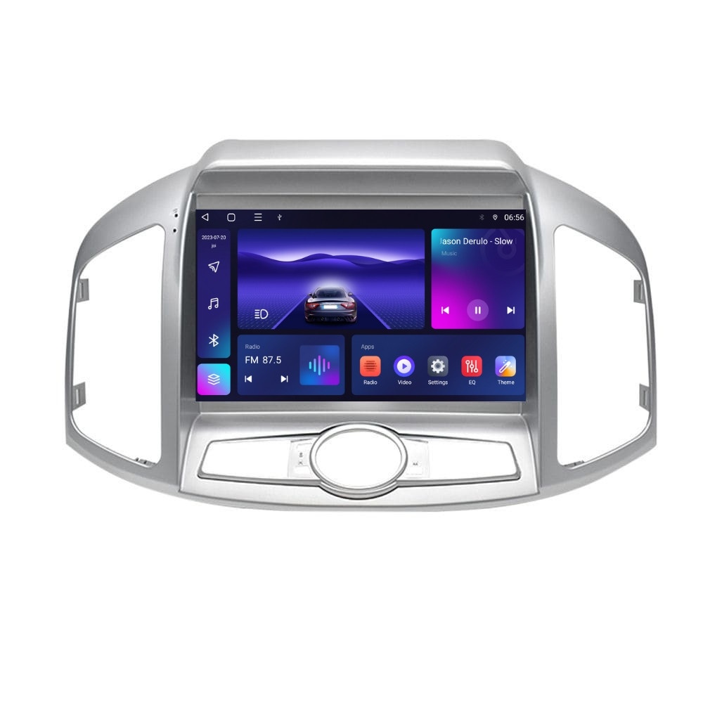 Navigatie dedicata cu Android Chevrolet Captiva 2011 - 2016, 4GB RAM, Radio GPS Dual Zone, Display HD IPS 9