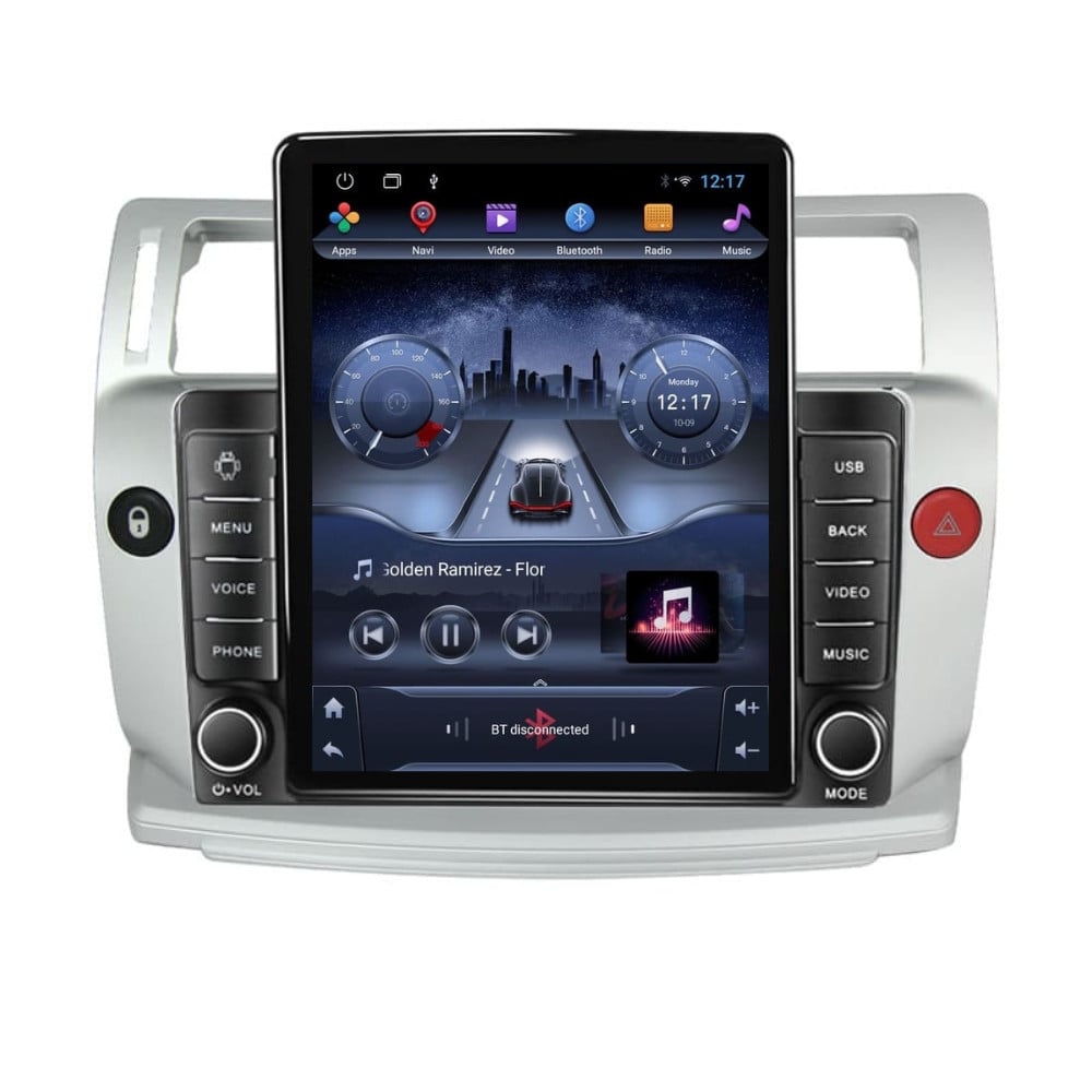 Navigatie dedicata cu Android Citroen C4 I 2004 - 2009, 2GB RAM, Radio GPS Dual Zone, Touchscreen IPS 9.7