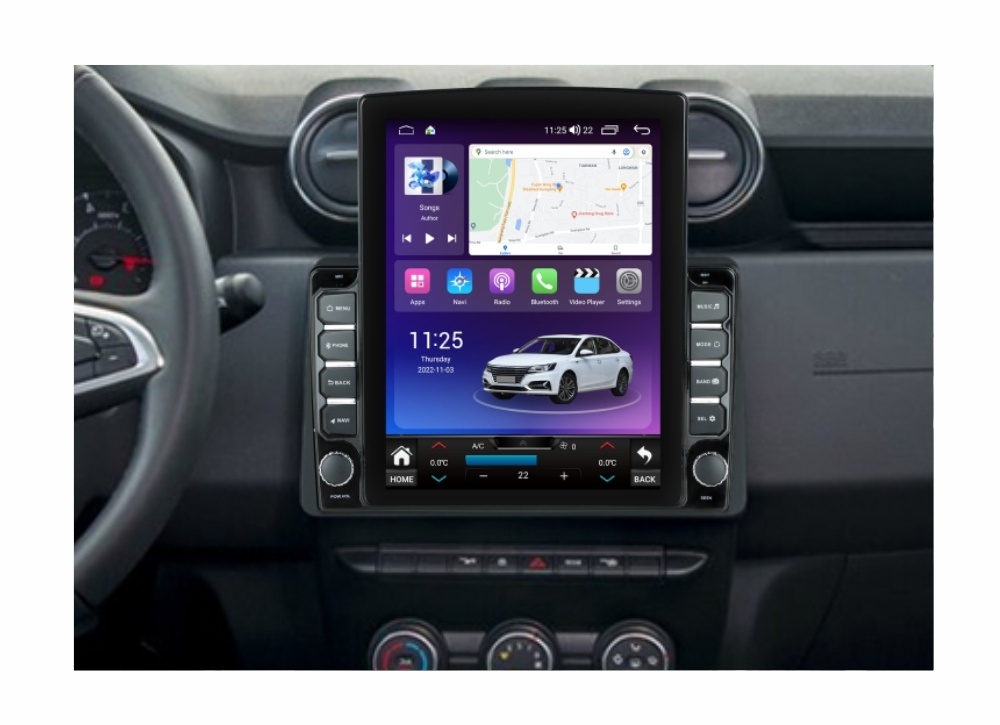 Navigatie dedicata cu Android Dacia Duster II 2022 - 2024, 4GB RAM, Radio GPS Dual Zone, Touchscreen IPS 9.7