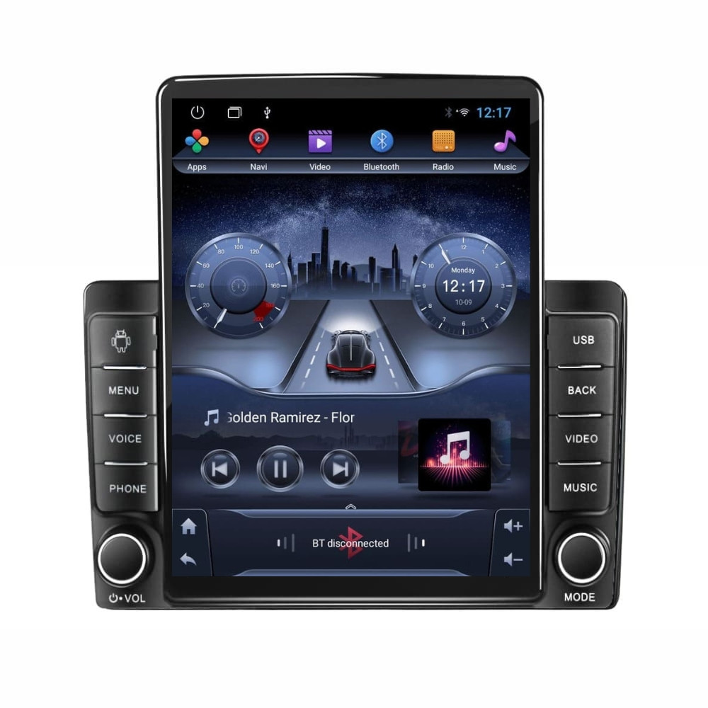 Navigatie dedicata cu Android Dacia Spring dupa 2020, 2GB RAM, Radio GPS Dual Zone, Touchscreen IPS 9.7