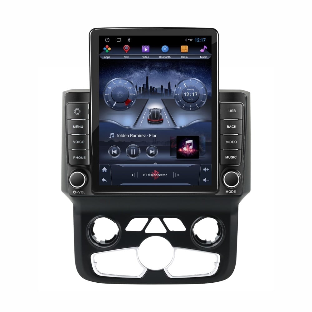 Navigatie dedicata cu Android Dodge RAM 2013 - 2018, clima automata, 2GB RAM, Radio GPS Dual Zone, Touchscreen IPS 9.7