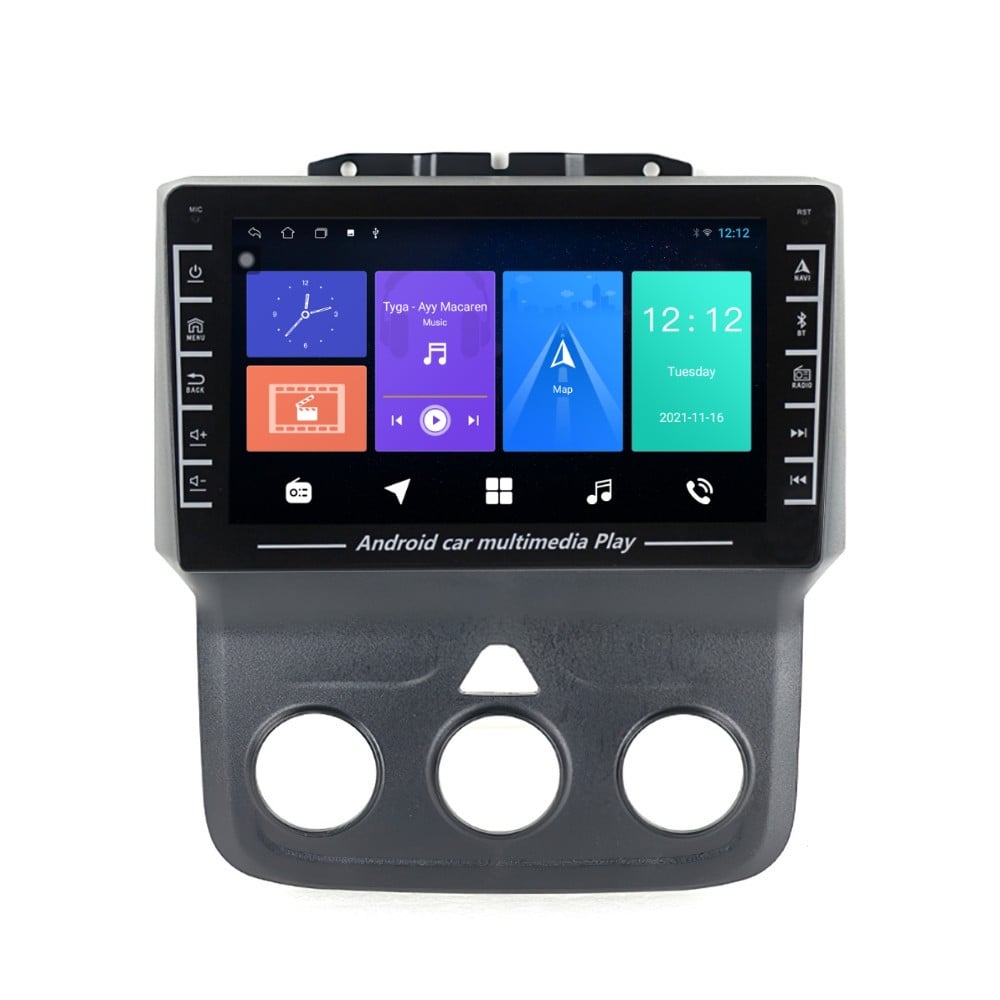 Navigatie dedicata cu Android Dodge RAM 2013 - 2018, clima manuala, 1GB RAM, Radio GPS Dual Zone, Display HD IPS 8