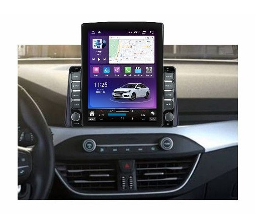 Navigatie dedicata cu Android Ford Focus IV dupa 2018, 4GB RAM, Radio GPS Dual Zone, Touchscreen IPS 9.7