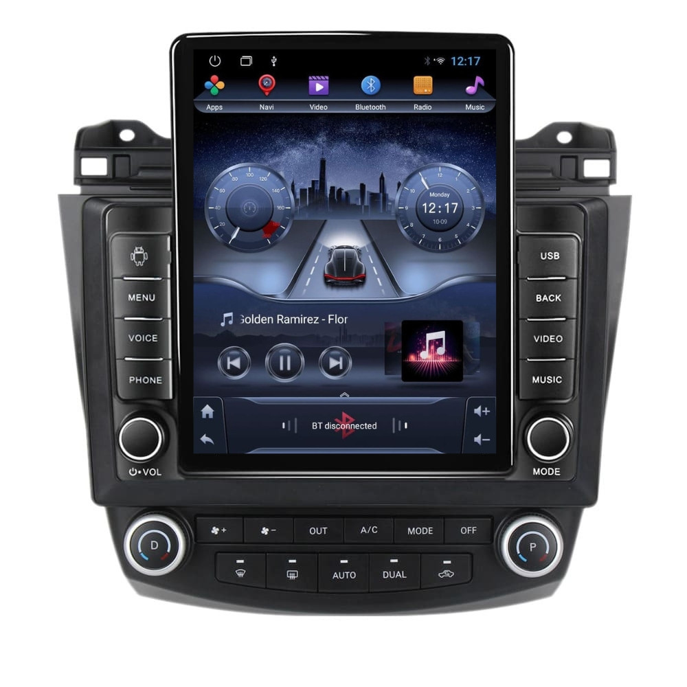 Navigatie dedicata cu Android Honda Accord VII 2003 - 2008 benzina, 1GB RAM, Radio GPS Dual Zone, Touchscreen IPS 9.7