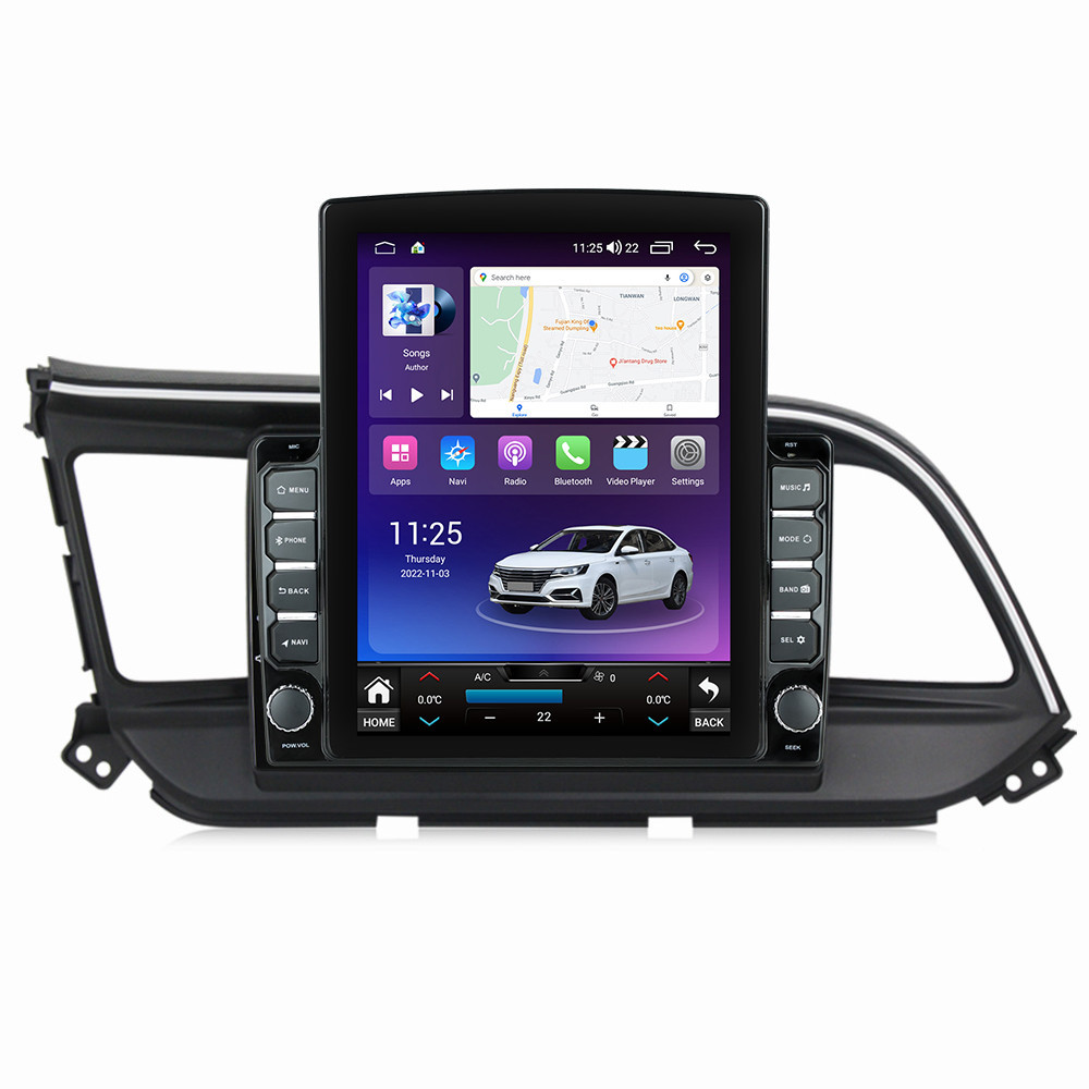 Navigatie dedicata cu Android Hyundai Elantra VI 2019 - 2020, 4GB RAM, Radio GPS Dual Zone, Touchscreen IPS 9.7