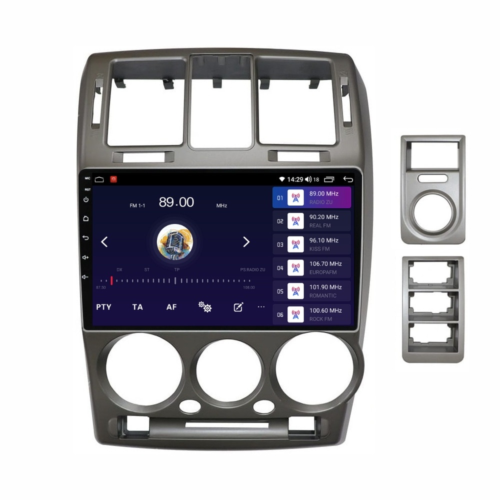 Navigatie dedicata cu Android Hyundai Getz 2001 - 2011, 2GB RAM, Radio GPS Dual Zone, Display HD QLED 9