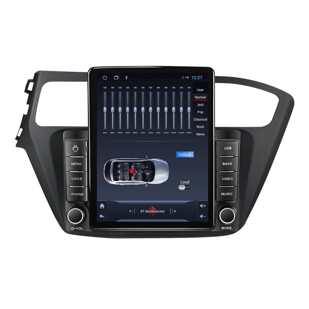 Navigatie dedicata cu Android Hyundai i20 2018 - 2020, 2GB RAM, Radio GPS Dual Zone, Touchscreen IPS 9.7" HD tip Tesla, Internet Wi-Fi, Bluetooth, MirrorLink, USB - Imagine 6
