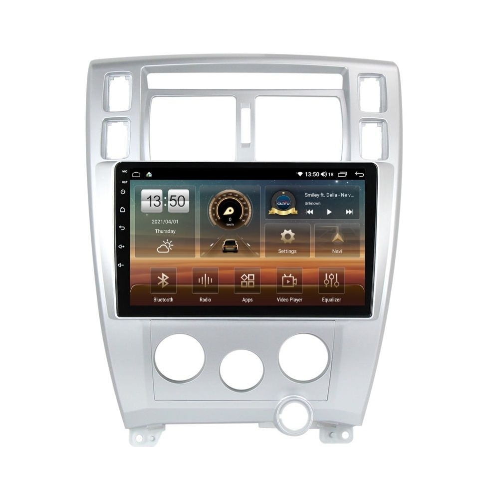 Navigatie dedicata cu Android Hyundai Tucson 2004 - 2011, 4GB RAM, Radio GPS Dual Zone, Display HD QLED 10