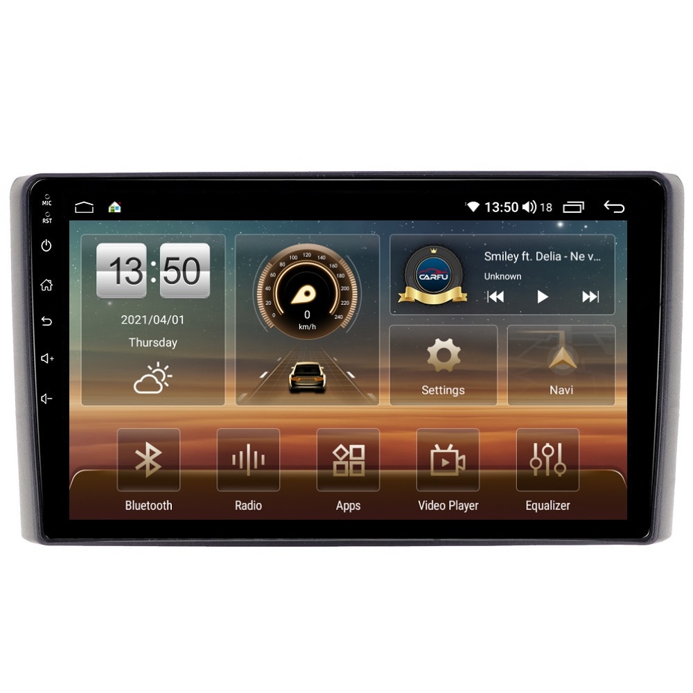 Navigatie dedicata cu Android Iveco Daily 2006 - 2014, 2GB RAM, Radio GPS Dual Zone, Display HD QLED 9