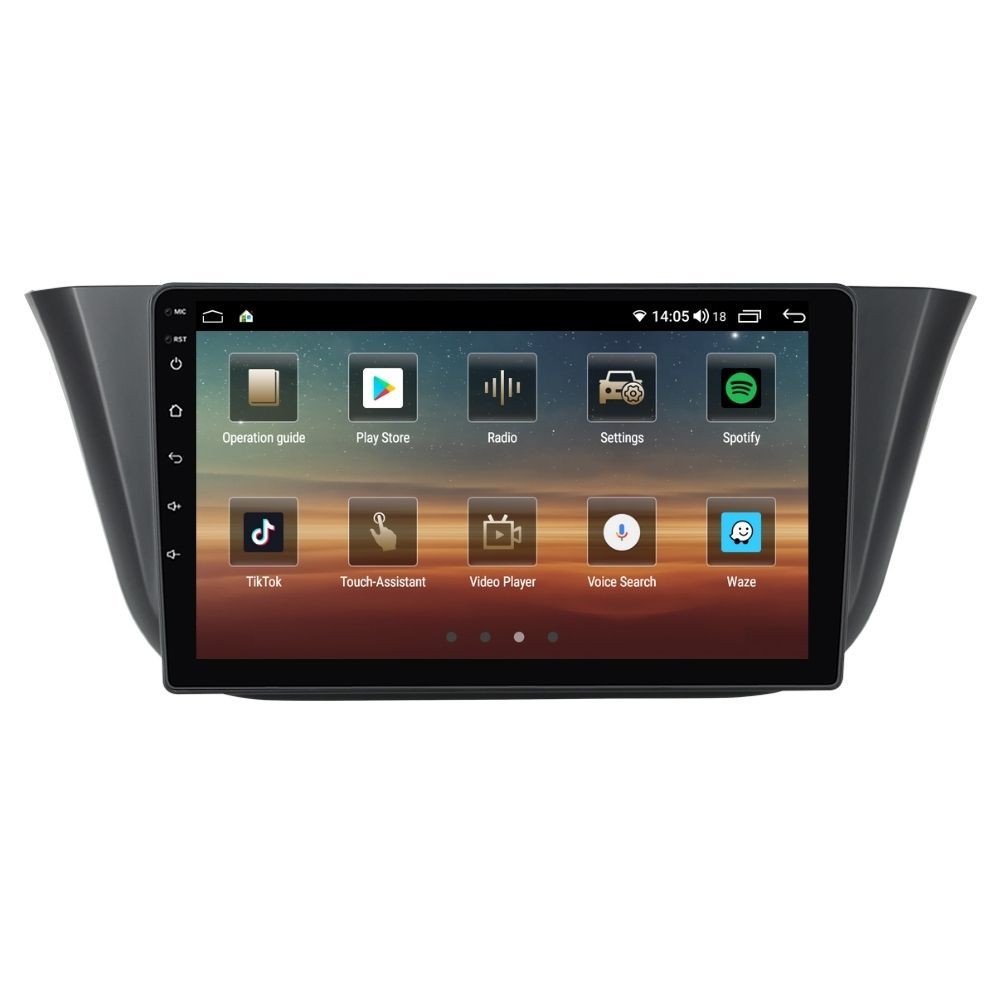 Navigatie dedicata cu Android Iveco Daily VI dupa 2014, 4GB RAM, Radio GPS Dual Zone, Display HD QLED 9" Touchscreen, Internet Wi-Fi si slot SIM 4G, Bluetooth, MirrorLink, USB - Imagine 3