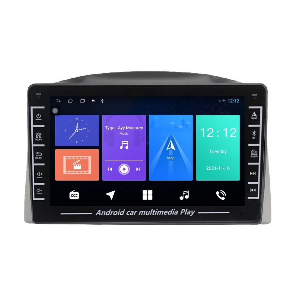 Navigatie dedicata cu Android Jeep Grand Cherokee III 2004 - 2007 cu navigatie originala, 1GB RAM, Radio GPS Dual Zone, Display HD IPS 8