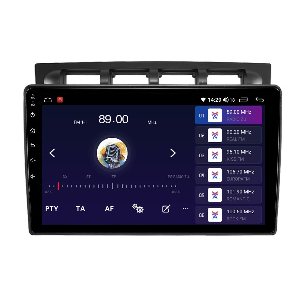 Navigatie dedicata cu Android Kia Picanto I 2004 - 2007, 2GB RAM, Radio GPS Dual Zone, Display HD QLED 9