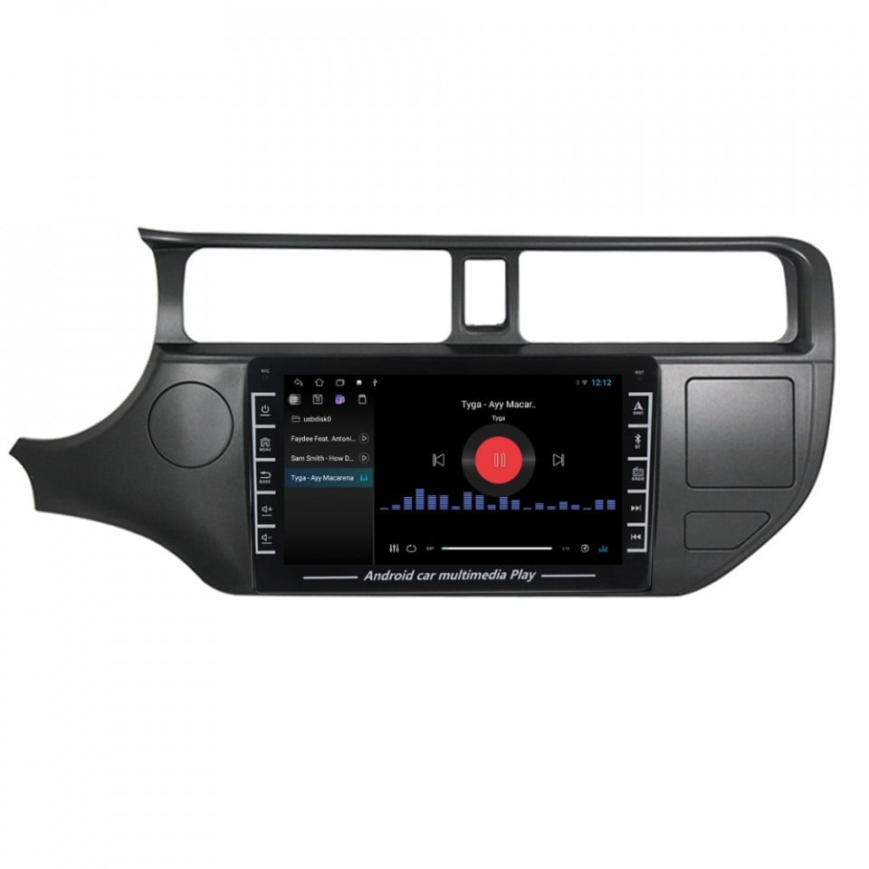 Navigatie dedicata cu Android Kia Rio III 2011 - 2014, 1GB RAM, Radio GPS Dual Zone, Display HD IPS 8