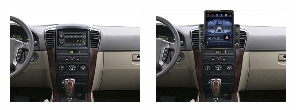 Navigatie dedicata cu Android Kia Sorento I 2002 - 2006, 1GB RAM, Radio GPS Dual Zone, Touchscreen IPS 9.7