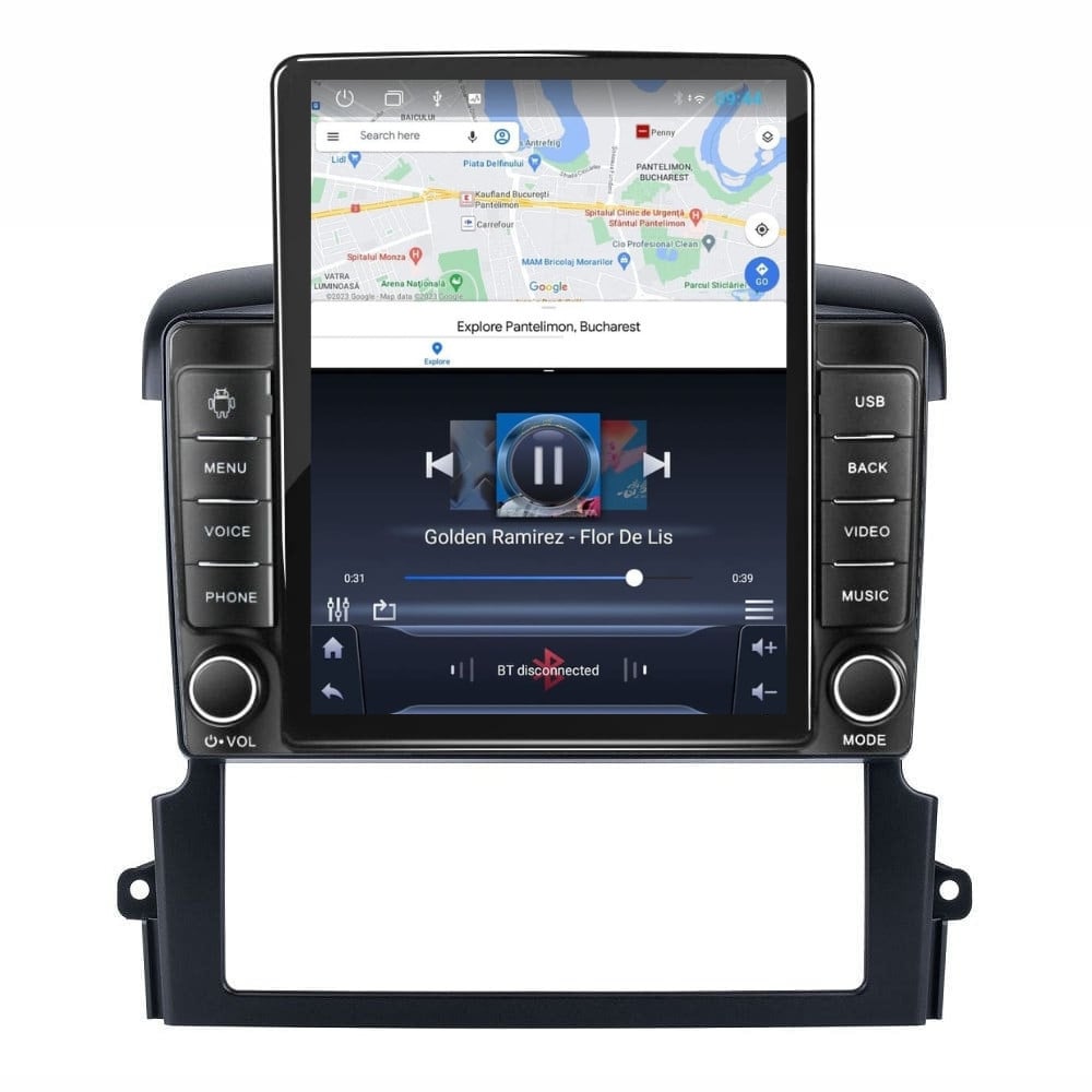 Navigatie dedicata cu Android KIA Sorento I 2006 - 2009, 1GB RAM, Radio GPS Dual Zone, Touchscreen IPS 9.7