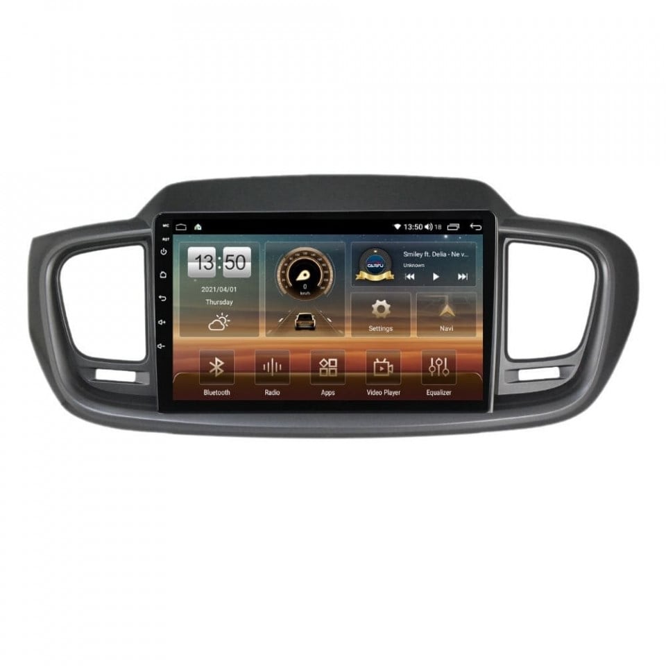 Navigatie dedicata cu Android KIA Sorento III 2015 - 2020, 4GB RAM, Radio GPS Dual Zone, Display HD QLED 10