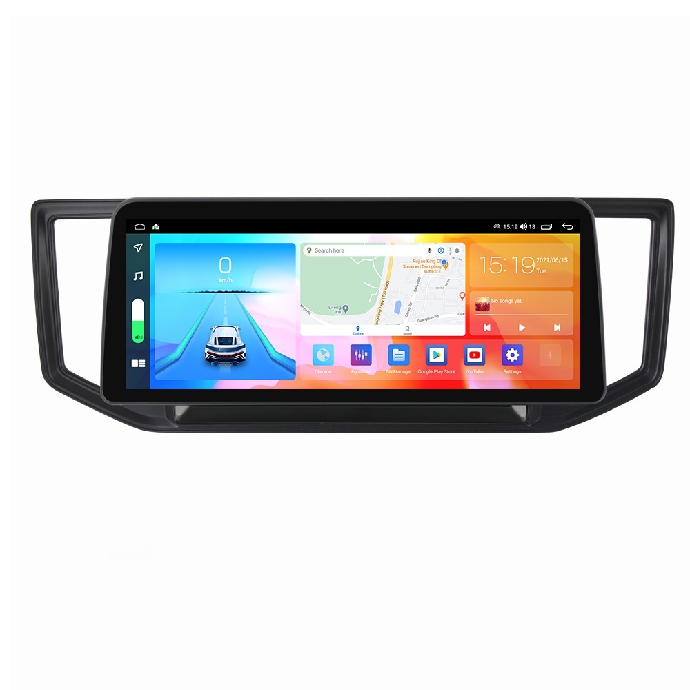 Navigatie dedicata cu Android MAN TGE dupa 2017, 8GB RAM, Radio GPS Dual Zone, Display QLED 12.3" Touchscreen, Internet Wi-Fi si slot SIM 4G, Bluetooth, MirrorLink, USB