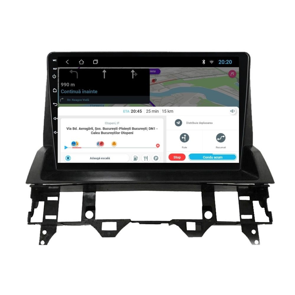 Navigatie dedicata cu Android Mazda 6 2002 - 2008, 1GB RAM, Radio GPS Dual Zone, Display HD IPS 10" Touchscreen, Internet Wi-Fi, Bluetooth, MirrorLink, USB - Imagine 7