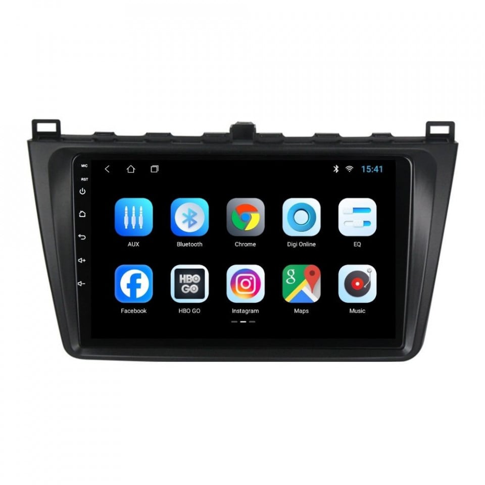 Navigatie dedicata cu Android Mazda 6 2008 - 2013, 1GB RAM, Radio GPS Dual Zone, Display HD IPS 9